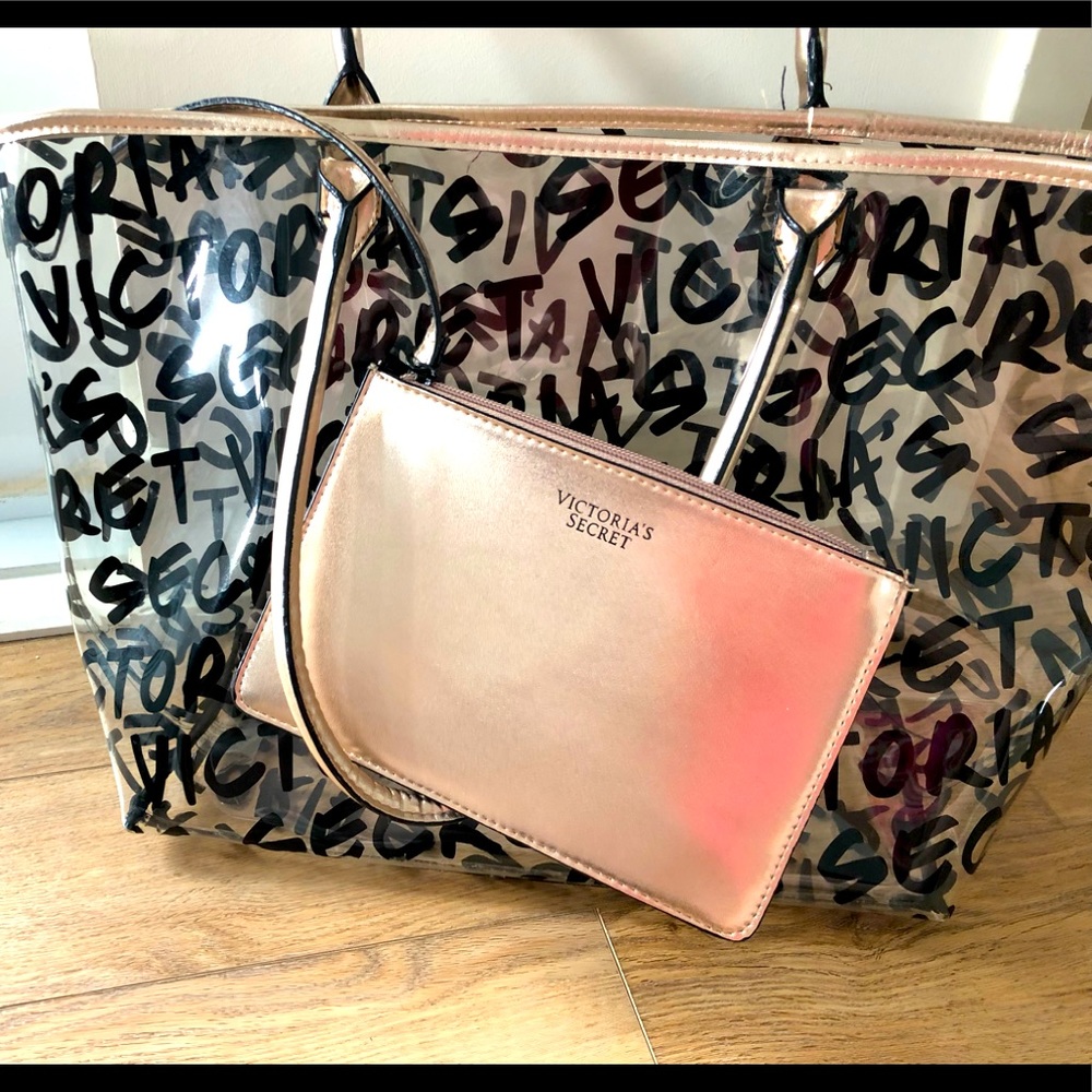 Victoria Secret bag and attachable purse